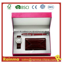 Watch Gift with Wallet and Pen